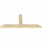 Ekena Millwork Portland Rough Sawn Timber Gable Bracket, Douglas Fir, 48"W x 22"H x 2"D x 4"F, 11/12 Pitch GBW048X22X0204POR00RDF - alternate 4